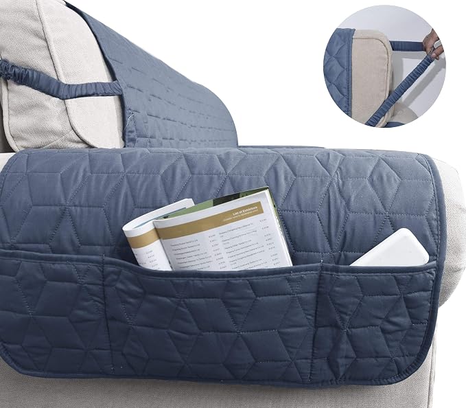 Ameritex Couch Sofa Slipcover 100% Waterproof Nonslip Quilted Furniture - Image 4