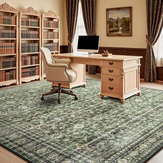Lofus 9x12 Area Rug for Living Room, Soft Boho Carpets for Bedroom Dining Room - Image 6