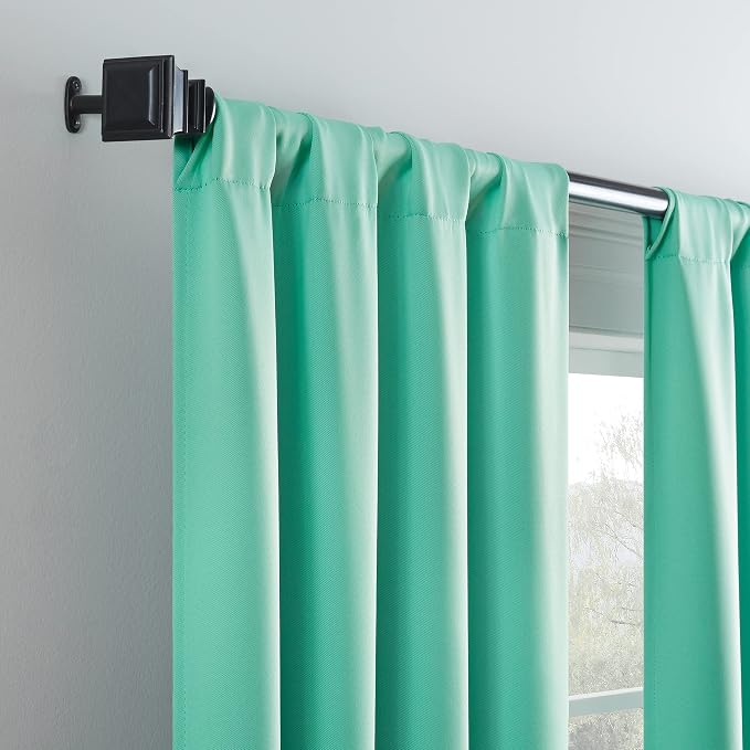 ECLIPSE Blackout Curtains for Bedroom-Darrell 37" x 95" Insulated Darkening - Image 3