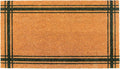 KAF Home Coir Doormat with Heavy-Duty, Weather Resistant, Non-Slip PVC Backing by KAFHome