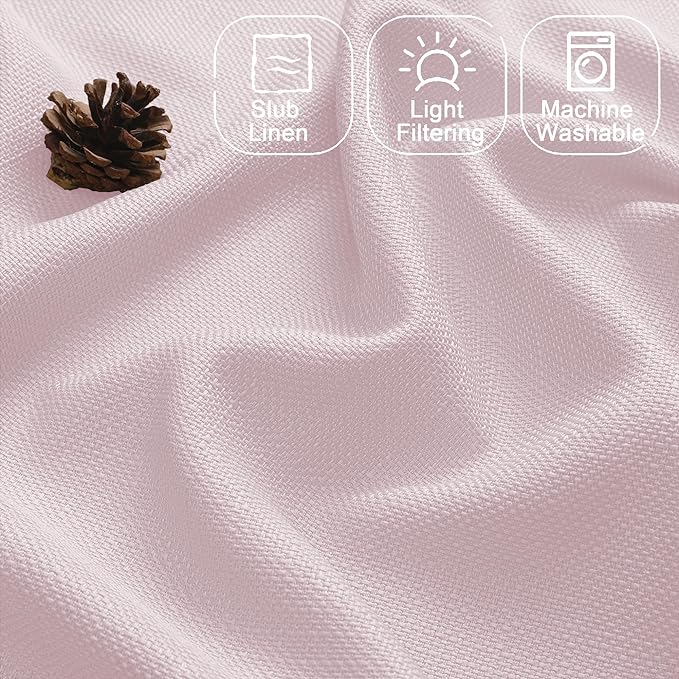 Chyhomenyc Bennet Blush Pink Valance - Image 3