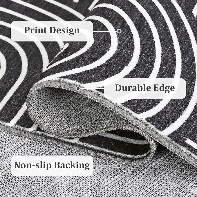 ROYHOME Washable Rug 10x13 Area Rugs - Image 7