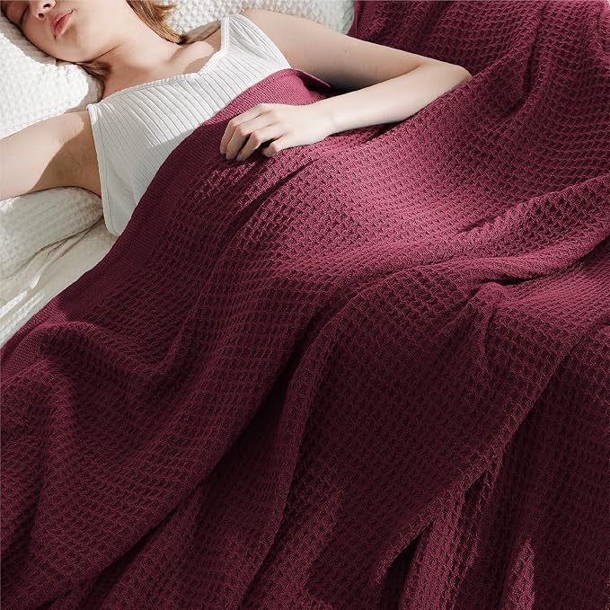 Bedsure Gentlesoft 100% Cotton Blanket King Size - Image 7