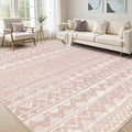 cotiled 10x12 Area Rug Living Room: Washable Boho Rugs by COTILED
