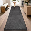 PURRUGS Dirt Trapping Door Mat 24" x 84", Non-Slip Machine Washable Entryway Rug by PURRUGS