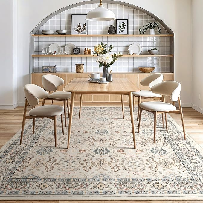 Vintage Living Room Area Rug 6x9 - Image 8