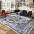 Rugcomf Vintage Medallion Living Room Rug 5'x7' by Rugcomf