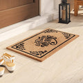 LuxUrux Welcome Mats Outdoor Coco Coir Doormat, by LuxUrux