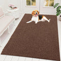OLANLY Dog Door Mat for Muddy Paws 59x35, Ultra Absorbent Chenille Mud Doormat by OLANLY