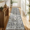 LOKHOM Washable Runner Rug, 2x8 Non-Slip Vintage Hallway Runner Rug by LOKHOM