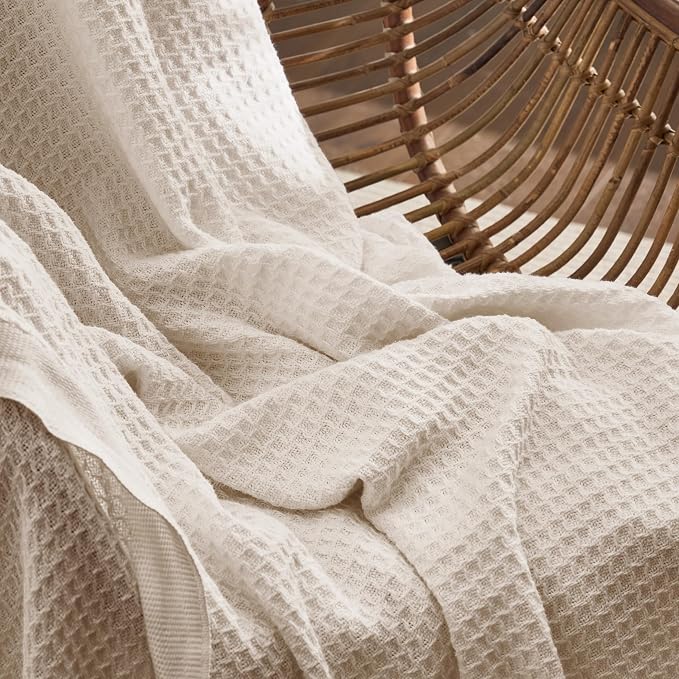 Bedsure Gentlesoft 100% Cotton Blanket King Size - Image 4