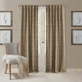 Elrene Home Fashions Antonia Floral Damask Blackout Single Window Curtain Panel by ElreneHomeFashions