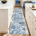Runners for Hallways Ultra Non-Slip 2x8 Washable Kitchen Rug Abstract Tear and by TTelephant