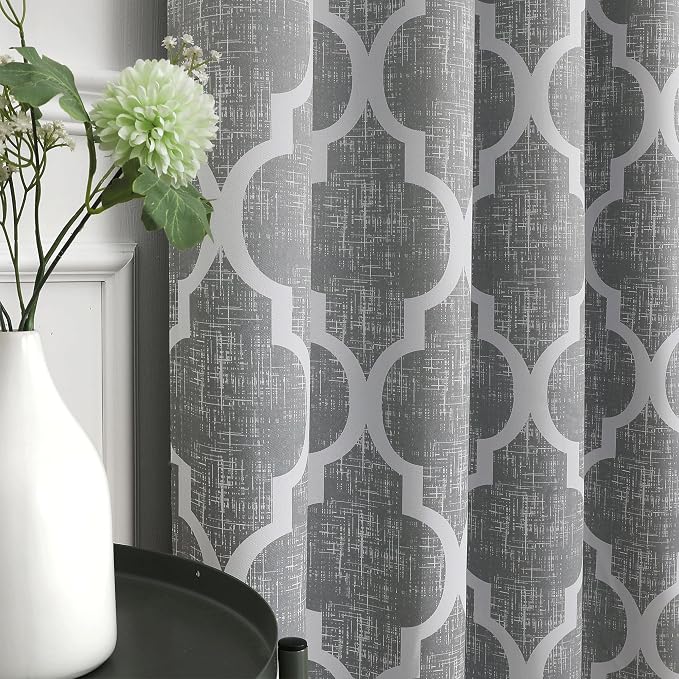 Beauoop 100% Blackout Curtains 54 Inches Long 2 Panels - Image 6
