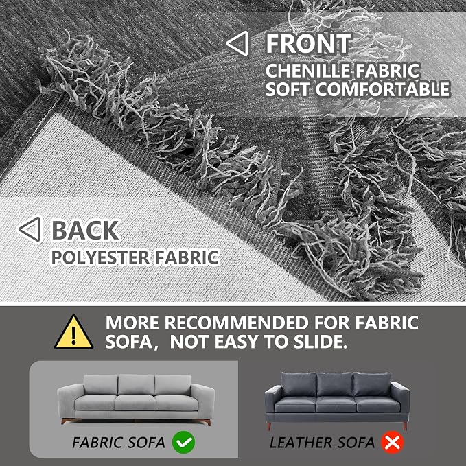 MEETSKY Oversized Couch Cover Sofa Cover - Image 6
