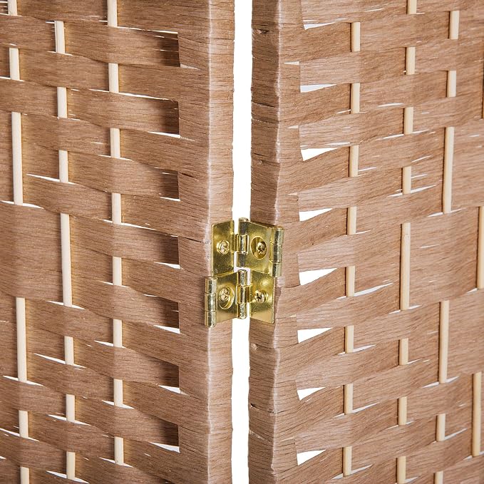HOMCOM Room Divider 3 Panel, 6FT Tall Folding Privacy Screen, Freestanding - Image 8
