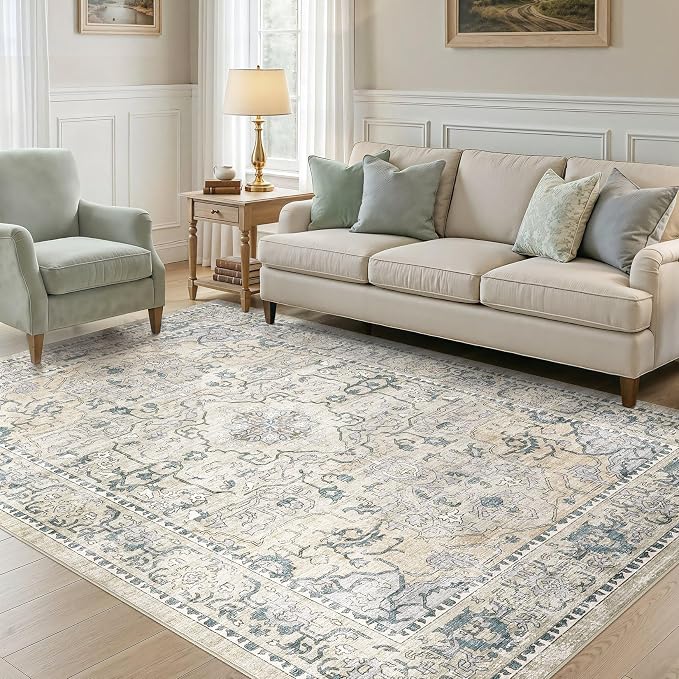 cotiled 8x10 Area Rugs Large Washable Rugs - Image 5