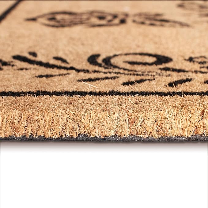LuxUrux Welcome Mats Outdoor Coco Coir Doormat, - Image 6