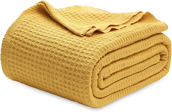 Bedsure Gentlesoft 100% Cotton Blanket Queen Size by BEDSURE
