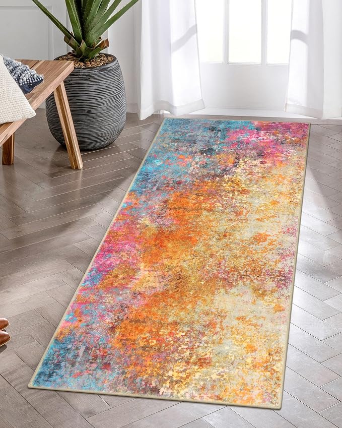 Lahome Modern Abstract Runner Rug - Image 6