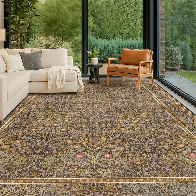 Washable 10x14 Living Room Rug - Image 6