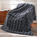 BENVWE Faux Fur Throw Blanket for Couch – Cozy Fuzzy Soft Plush Fluffy Thick by BENVWE