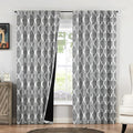 Beauoop 100% Blackout Curtains 96 Inches Long 2 Panels by Beauoop