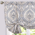 jinchan Faux Linen Tie up Valance by JINCHAN