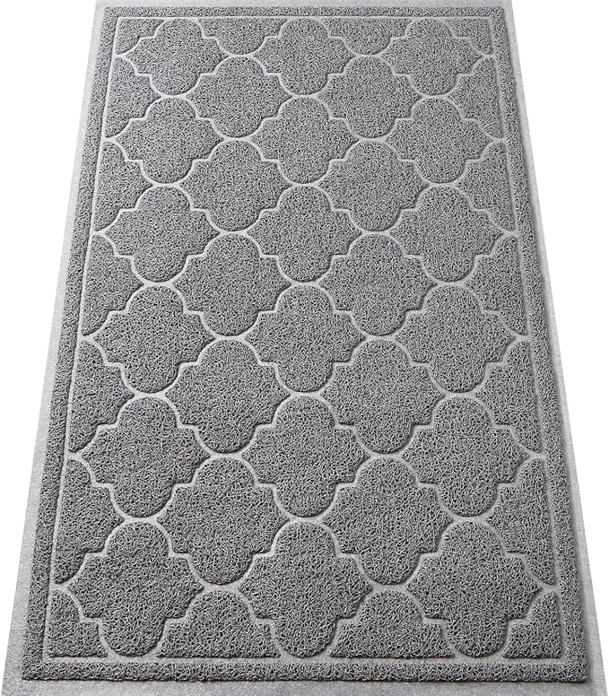LuxStep Door Mat Large Indoor Outdoor Doormat, Non-Slip Low-Profile Design by LuxStep