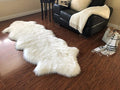 Free Shape Luxury Soft Fluffy Shag Area Rug Double 2'x6', 60x180cm by LAMBZYRUGS