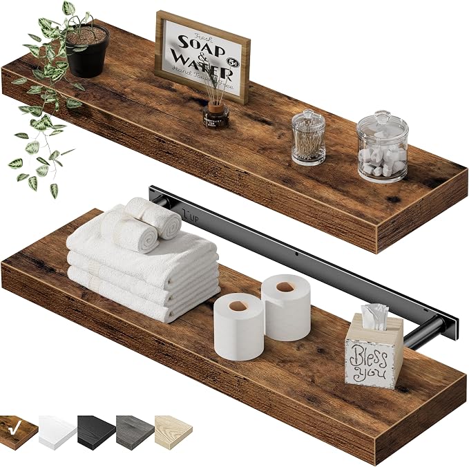 QEEIG Floating Shelves for Wall 23.6" Long by QEEIG