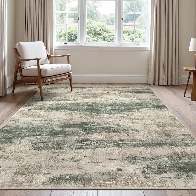 BEIMO Area Rugs 5x7 for Living Room Bedroom, Modern Abstract Machine Washable - Image 2