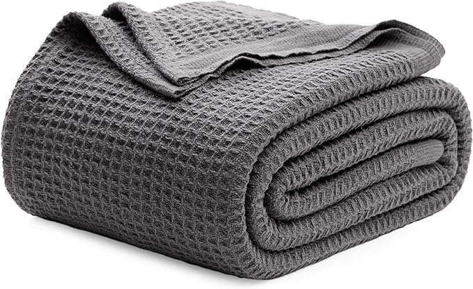 Bedsure Gentlesoft 100% Cotton Throw Blanket by BEDSURE