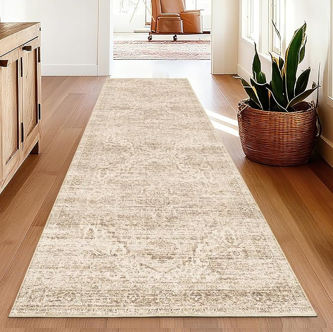 Hallways Runners Rug 2.5x8，Vintage Washable Kitchen Runner Rug - Image 8