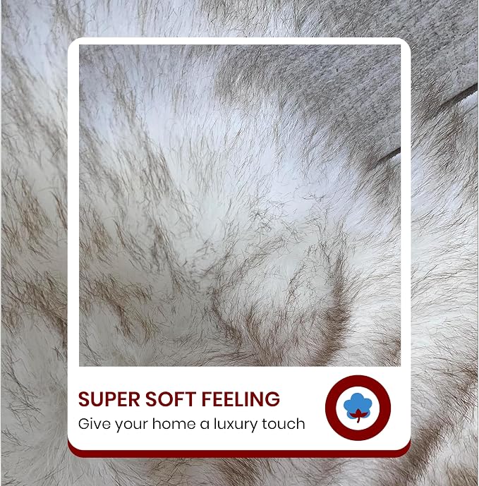 Free Shape Luxury Soft Fluffy Shag Area Rug Double 2'x6', 60x180cm - Image 3