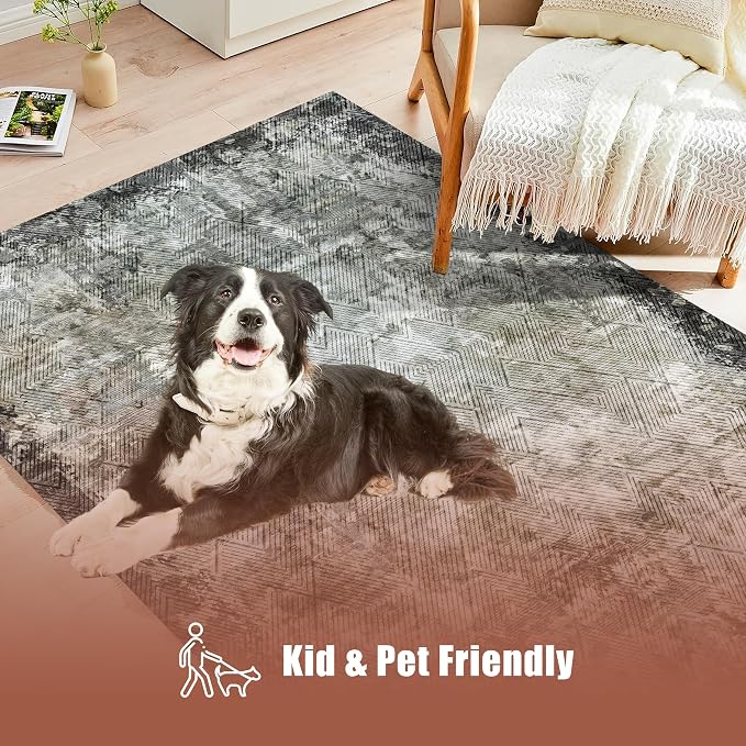 YARNSCAPE 8' x 10' Washable Area Rug - Image 5