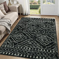 Wonnitar Moroccan Washable Area Rug 5x7, Non-Slip Boho Bedroom Throw Mat by Wonnitar