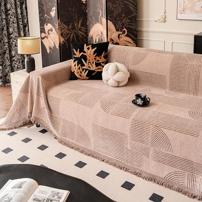 ROOMLIFE Couch Cover Boho Sofa Covers - Image 7