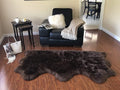 Free Shape Luxury Soft Fluffy Shag Area Rug Triple Side by Side 3'x6', 90x180cm by LAMBZYRUGS