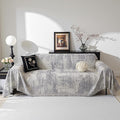 MEETSKY Small Boho Couch Cover Sofa Covers Washable, Chenille Soft Throws Cover by MEETSKY