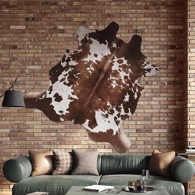 Cow Hide Faux Cowhide Rug: Cow Print Rug - Image 6
