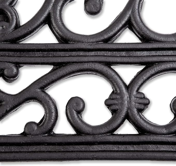 DII Rubber Doormats Collection All Weather, Wrought Iron - Image 7