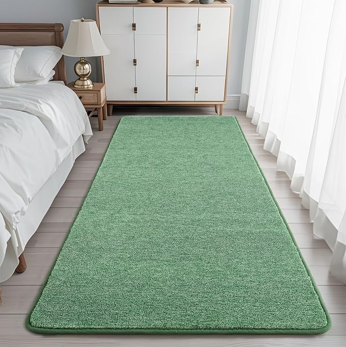Keeko Soft Hallway Runner Rug, 2x8 Bedside Runner Rugs - Image 2