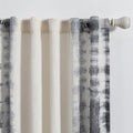 MEETSKY Flax Linen Sheer Curtains 95 Inches 2 Panels Light Filtering Window by MEETSKY