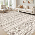 cotiled 6x9 Area Rug Living Room: Washable Boho Rugs by COTILED