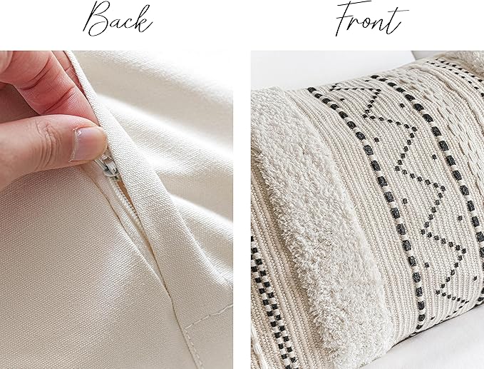 BlissBlush 14x36 Lumbar Pillow Cover - Image 7
