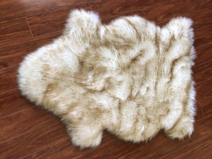Free Shape Luxury Soft Fluffy Shag Area Rug Single 2’x3’, 60x90cm - Image 5