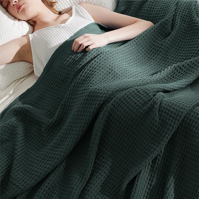 Bedsure Gentlesoft 100% Cotton Blanket Twin XL Size - Image 2