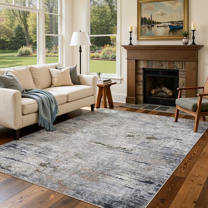 DMOYEST Area Rug Living Room Rugs by DMOYEST
