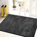 PURRUGS Dirt Trapping Door Mat 20" x 31.5", Non-Slip Machine Washable Entryway by PURRUGS